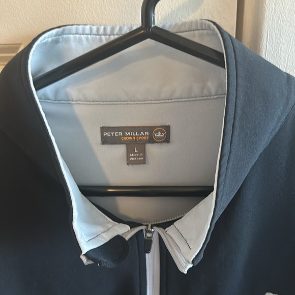 Peter Millar Quarter Zip Large - Picture 2 of 5